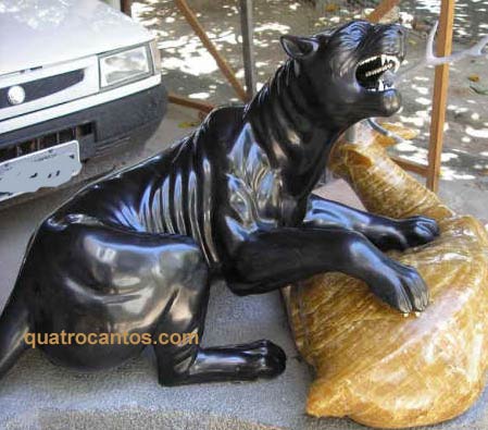 Escultura em xisto