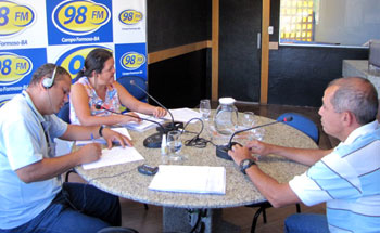 Entrevista na Rádio Nuporanga