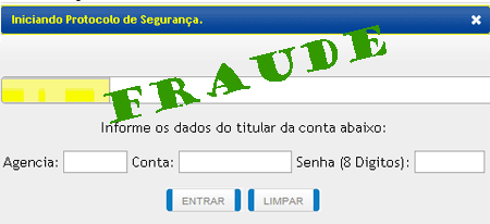 Protocolo de Segurança do Banco do Brasil: golpe captura dados do cliente