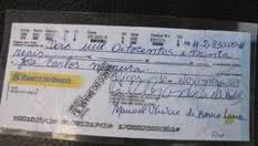 Cópia cheque Sustado